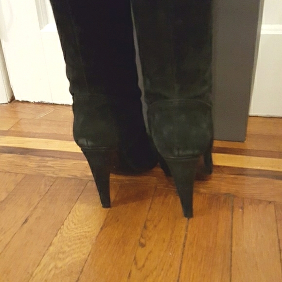 7 For All Mankind Isis suede boots - Picture 4 of 7